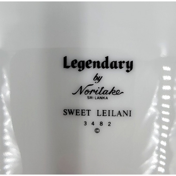 2 Noritake Sweet Leilani 3482 Salad Plates 8 3/8" Gray Pink Roses Platinum Trim - Picture 8 of 8